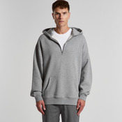 Mens Relax Half Zip Hood